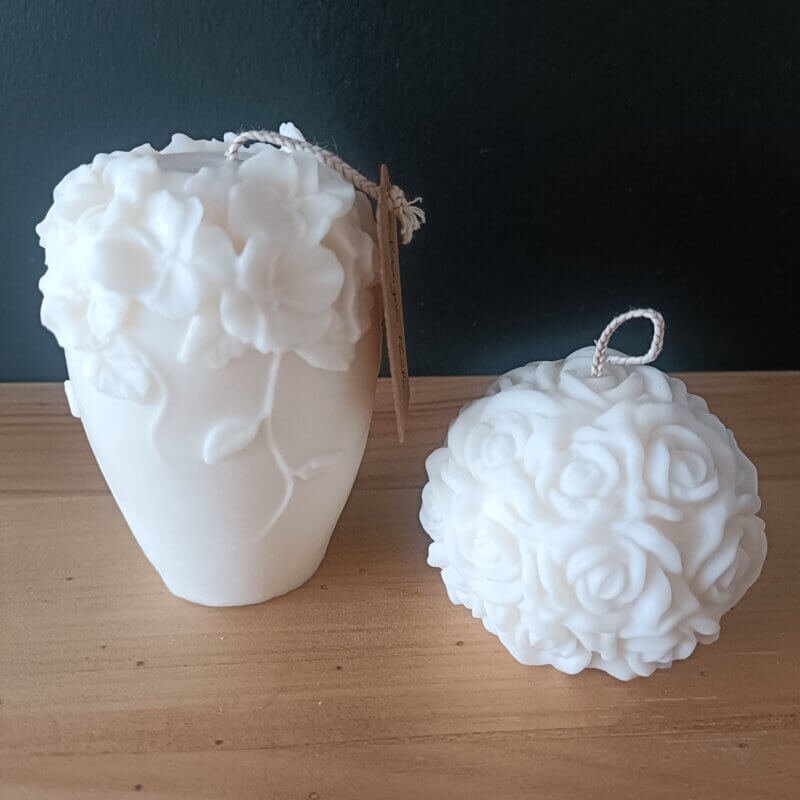 Bougie Fleurs